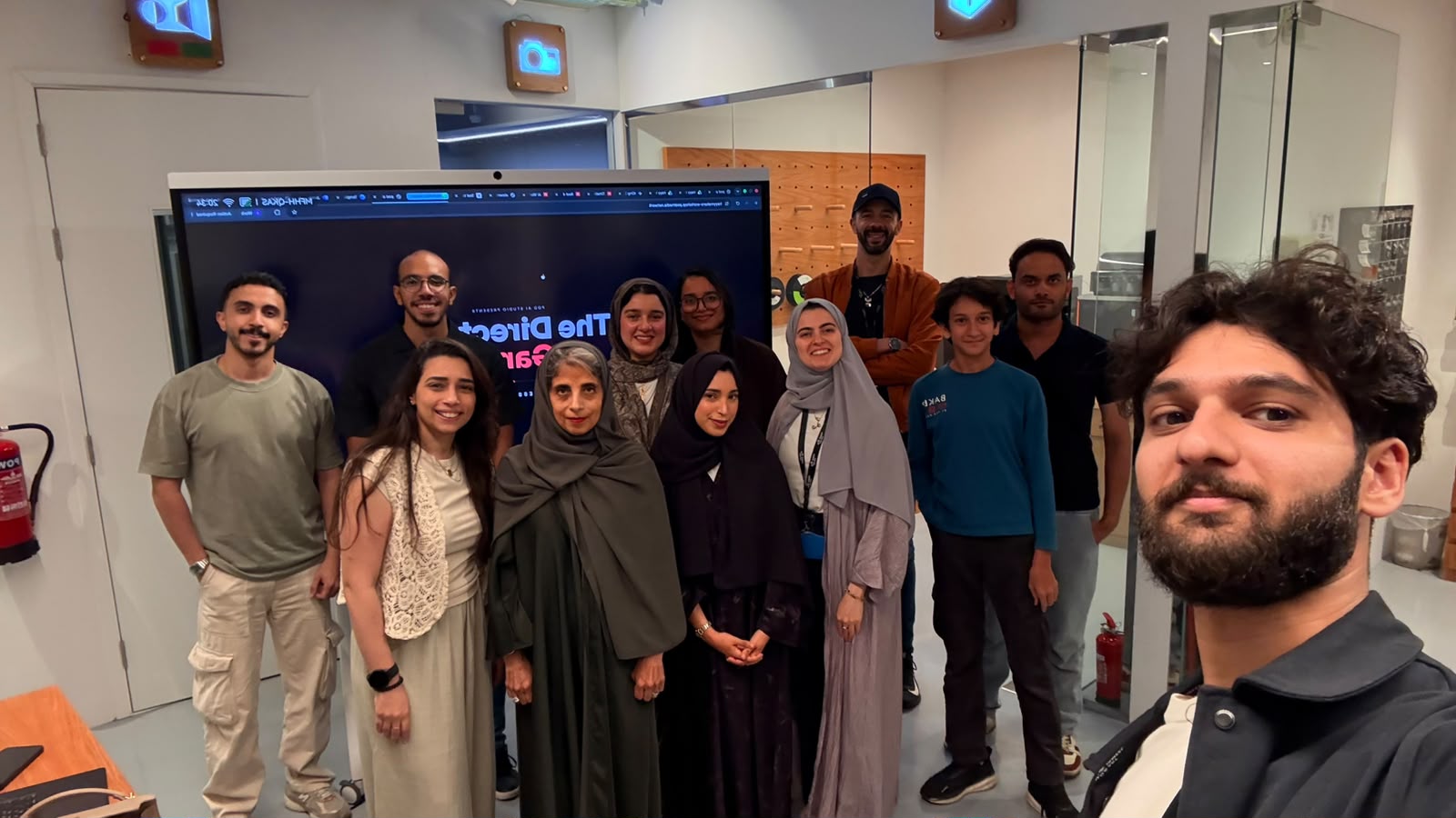 Hayy Makers workshop group photo, Jeddah